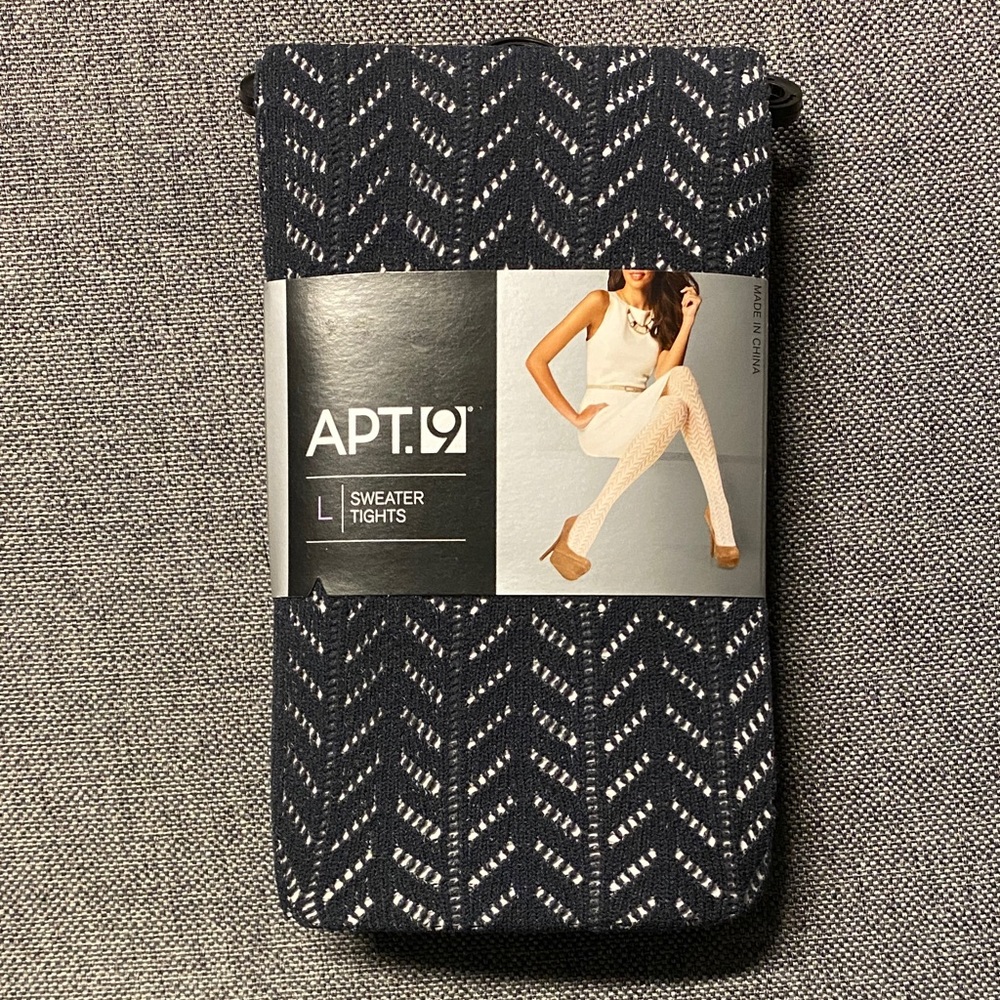 NWT Apt. 9 Sweater Tights